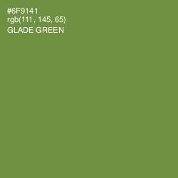 #6F9141 - Glade Green Color Image